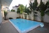 Unfurnish large size house with garden and swimming pool for rent in Ciputra, Tay Ho, Hanoi